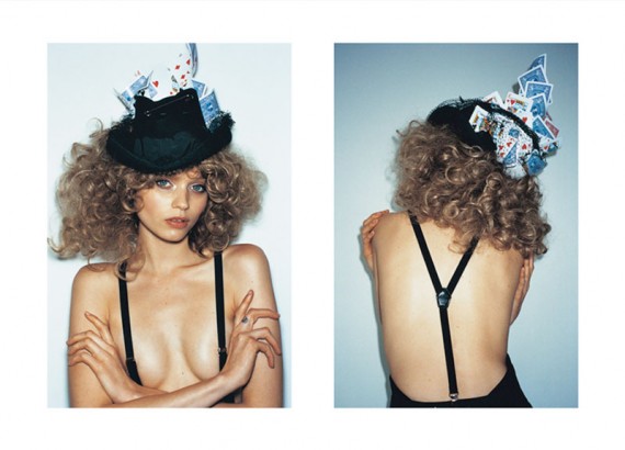 Abbey Lee Kershaw for Moussy Fall 2010 Ad Campaign