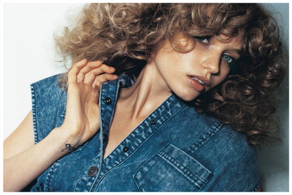 Abbey Lee Kershaw for Moussy Fall 2010 Ad Campaign