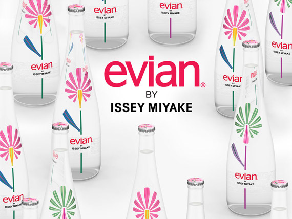 evian by Issey Miyake   Limited Edition Designer Bottle
