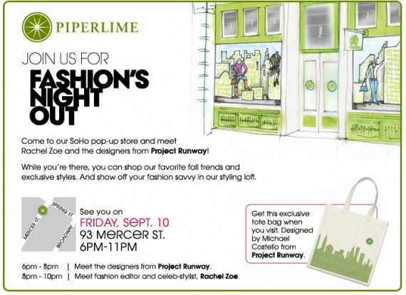 Fashion’s Night Out 2010   September 10 @ 6 11PM