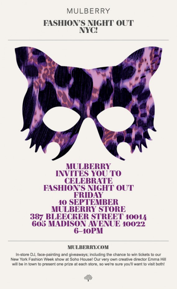 Fashion’s Night Out 2010   September 10 @ 6 11PM