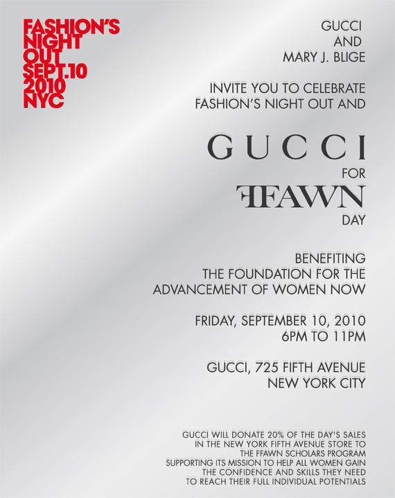 Fashion’s Night Out 2010   September 10 @ 6 11PM