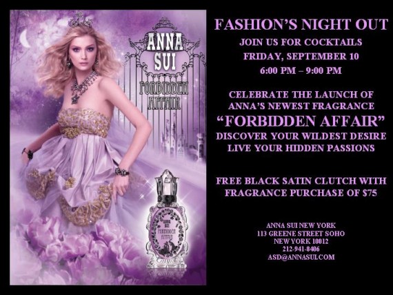 Fashion’s Night Out 2010   September 10 @ 6 11PM