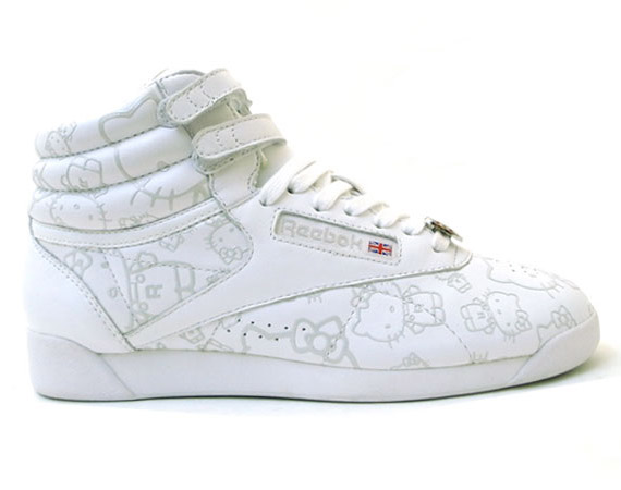 Hello Kitty x Reebok Freestyle HI   Lux Kitty