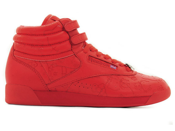 Hello Kitty x Reebok Freestyle HI   Lux Kitty