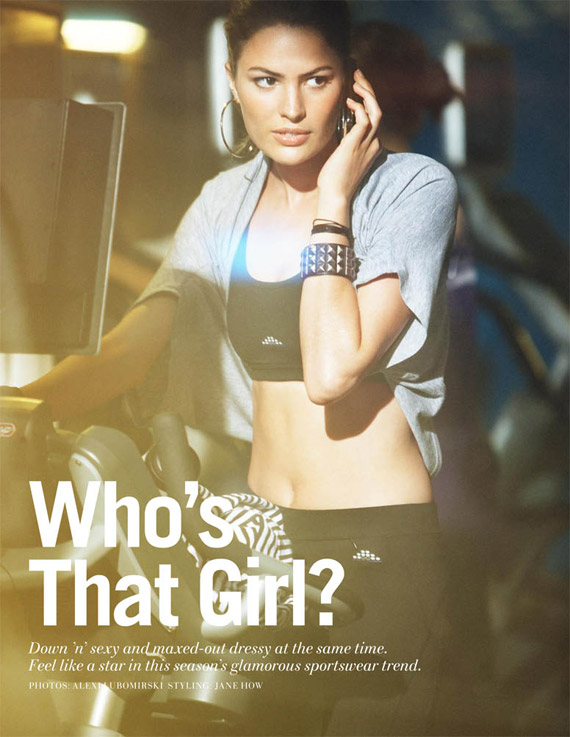 H&M Magazine Autumn 2010: Paparazzi! ft Cameron Russell