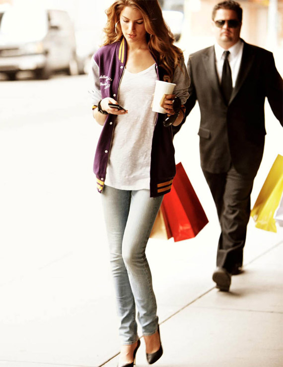 H&M Magazine Autumn 2010: Paparazzi! ft Cameron Russell