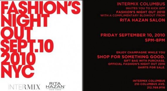Fashion’s Night Out 2010   September 10 @ 6 11PM