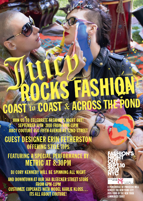 Fashion’s Night Out 2010   September 10 @ 6 11PM