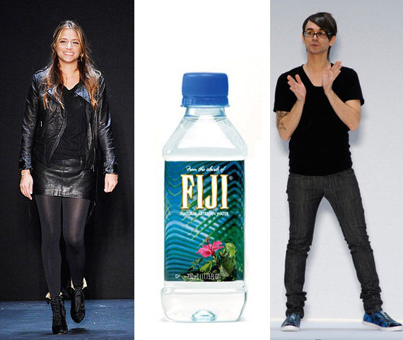 Christian Siriano & Charlotte Ronson Collaborates with FIJI Water for Mercedes Benz Fashion Week