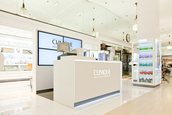Cliniques New Counter at Lord & Taylor Fifth Avenue