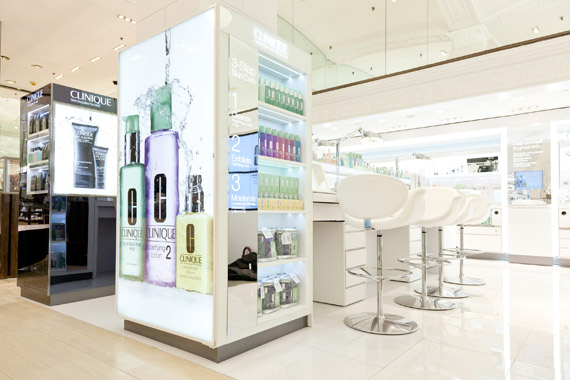 Cliniques New Counter at Lord & Taylor Fifth Avenue