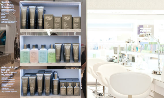Cliniques New Counter at Lord & Taylor Fifth Avenue