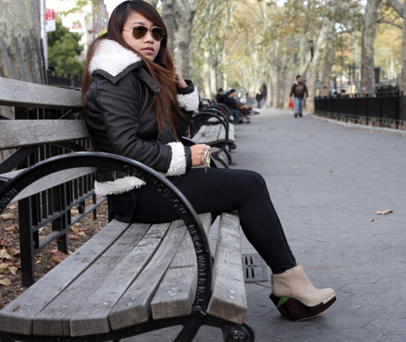 Outfit: A Stroll With The Pigeons...
