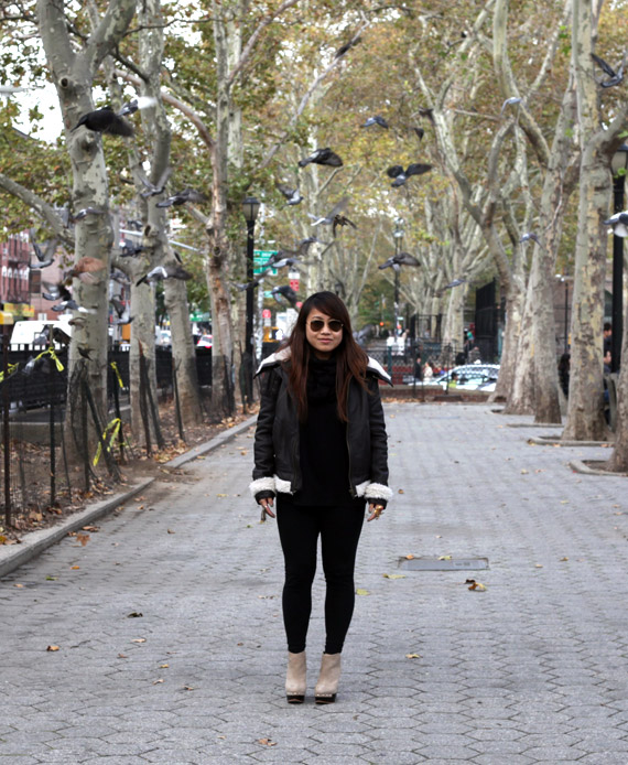 Outfit: A Stroll With The Pigeons...