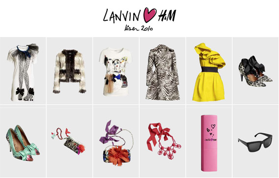 Lanvin for H&M   Womens Collection
