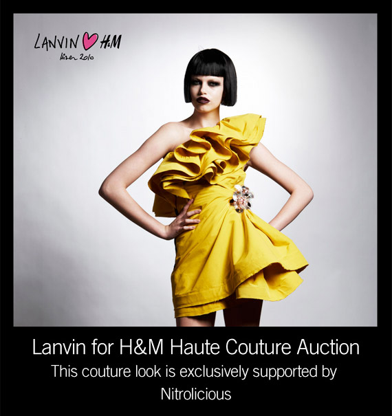 LANVIN ♥ H&M Haute Couture Auction for UNICEF
