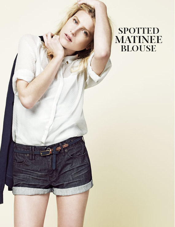 Dree Hemingway for Madewell Lookbook