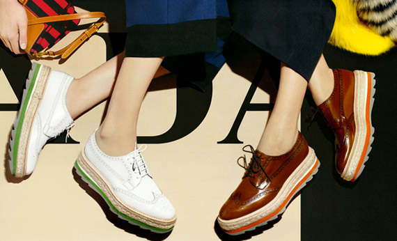 Prada Brogues