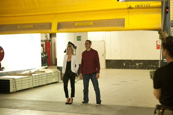 Kate Moss x Terry Richardson for Mango + FW11 Fashion Show