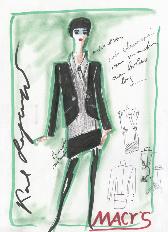 Karl Lagerfeld for Impulse Only at Macy’s | Sketches
