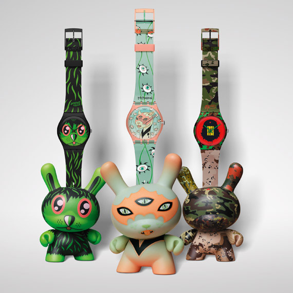 Kidrobot for Swatch