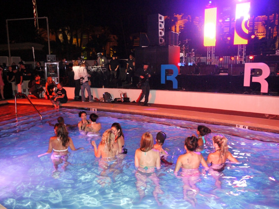 Reebok Reethym of Lite Party with Swizz Beatz in Las Vegas