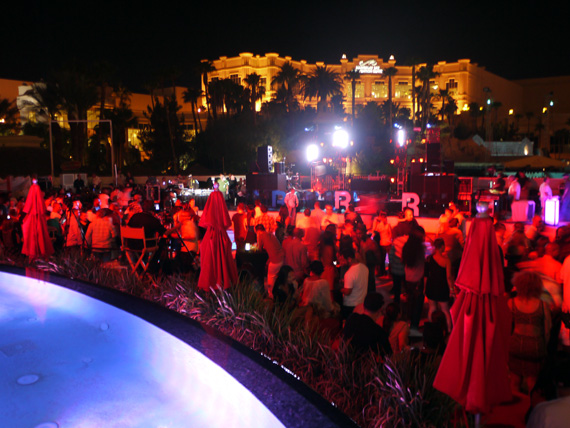 Reebok Reethym of Lite Party with Swizz Beatz in Las Vegas