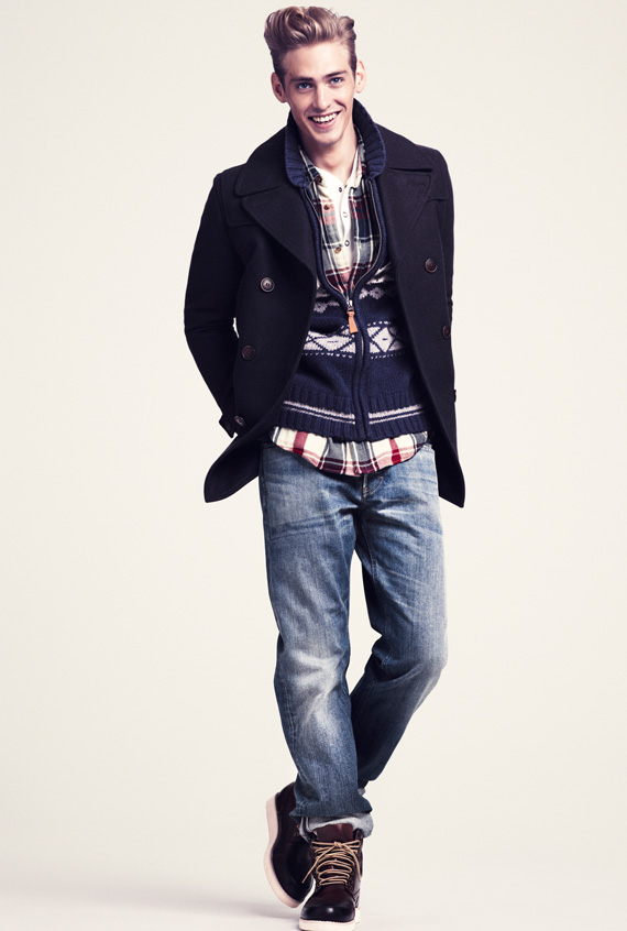 H&M Mens Winter 2011 Lookbook