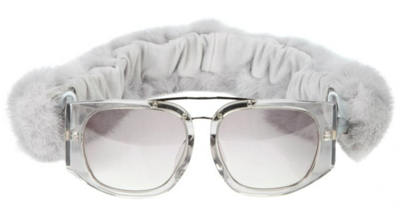 Alexander Wang Mink Fur Sunglasses