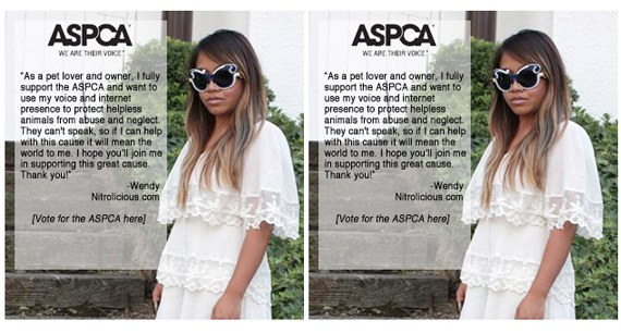 nitro:licious x Forever 21s ASPCA Holiday 2011 Charity