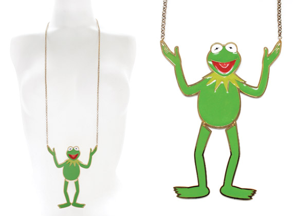 muppets-noir-kermit The Muppets x nOir Jewelry & FLüD Watches