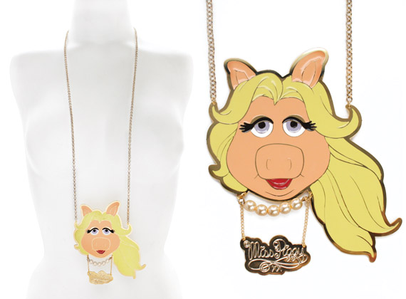 muppets-noir-miss-piggy The Muppets x nOir Jewelry & FLüD Watches