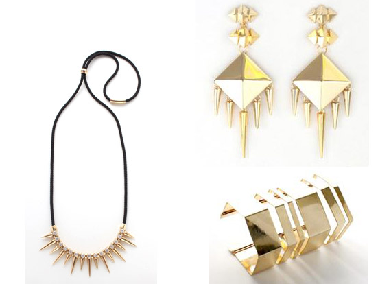 nOir Jewelry for L.A.M.B Collection