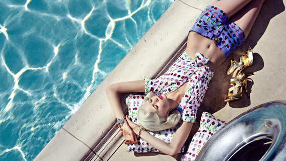 Versace for H&M Cruise 2012 Ad Campaign