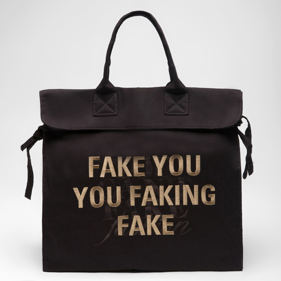 eBay x CFDA – YOU CAN’T FAKE FASHION Designer Totes