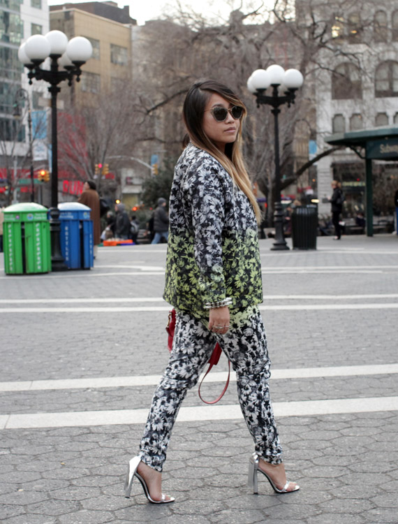 Dip Dyed Floral