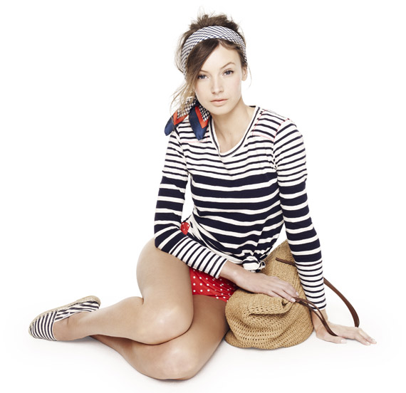 Altuzarra-for-JCrew-Striped-Top Altuzarra, Pamela Love & Creatures of the Wind for J.Crew