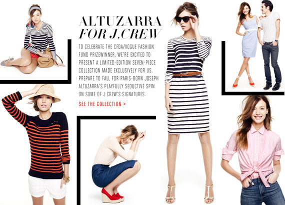 Altuzarra, Pamela Love & Creatures of the Wind for J.Crew