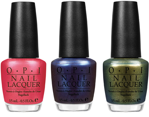 OPI Minnie Mouse and Spider Man Inspired Nail Lacquers