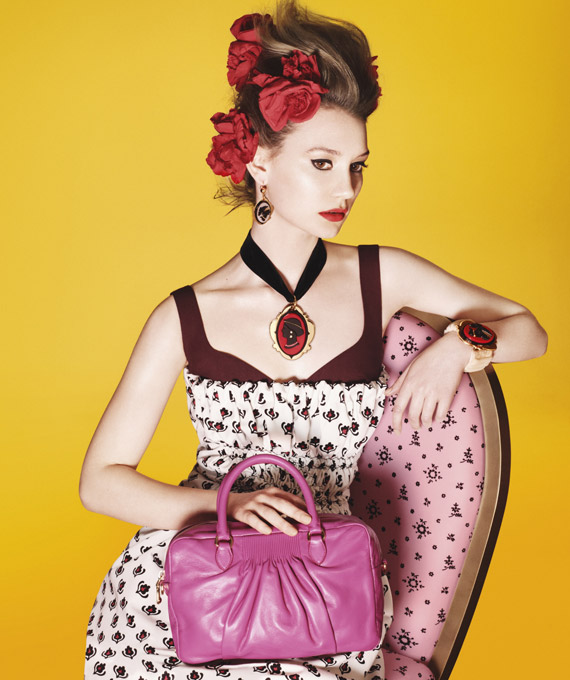 MiuMiuSpringSummerAdvCampaign4 Miu Miu Spring/Summer 2012 Plongé Bags