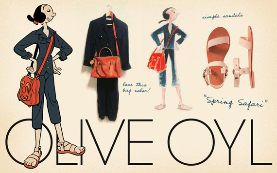 Olive Oyl is back!