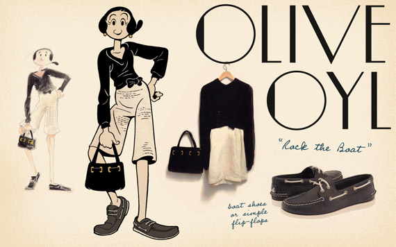 Olive Oyl is back!