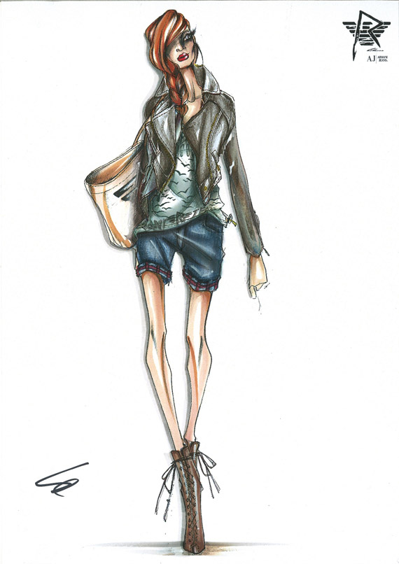 sketch_1 Rihanna for Armani Jeans and Emporio Armani Underwear