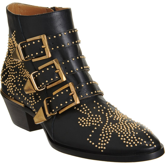 Chloé Susan Studded Ankle Boot