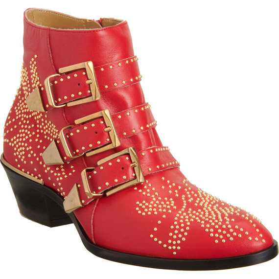 Chloé Susan Studded Ankle Boot