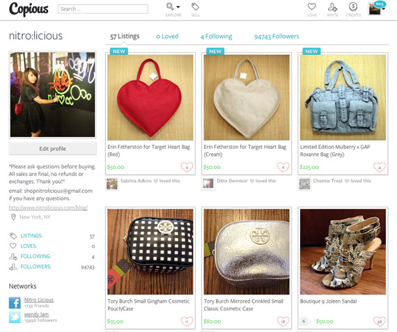 nitro:licious on Copious – Updated with new items!