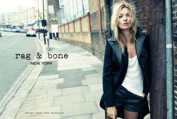 Kate Moss for rag & bone Ad Campaign
