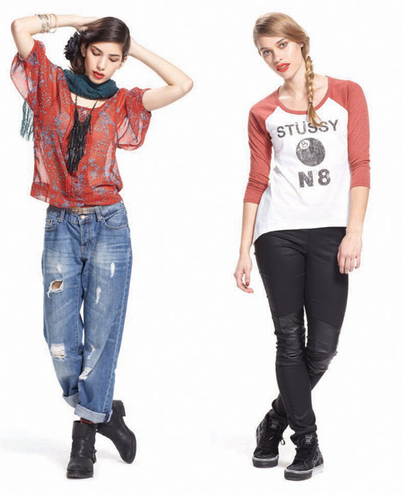stussy-fall-2012-look-01 Stussy Women Fall/Holiday 2012 Lookbook