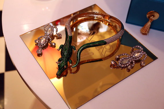 Anna Dello Russo at H&M Preview @ Eloise at The Plaza